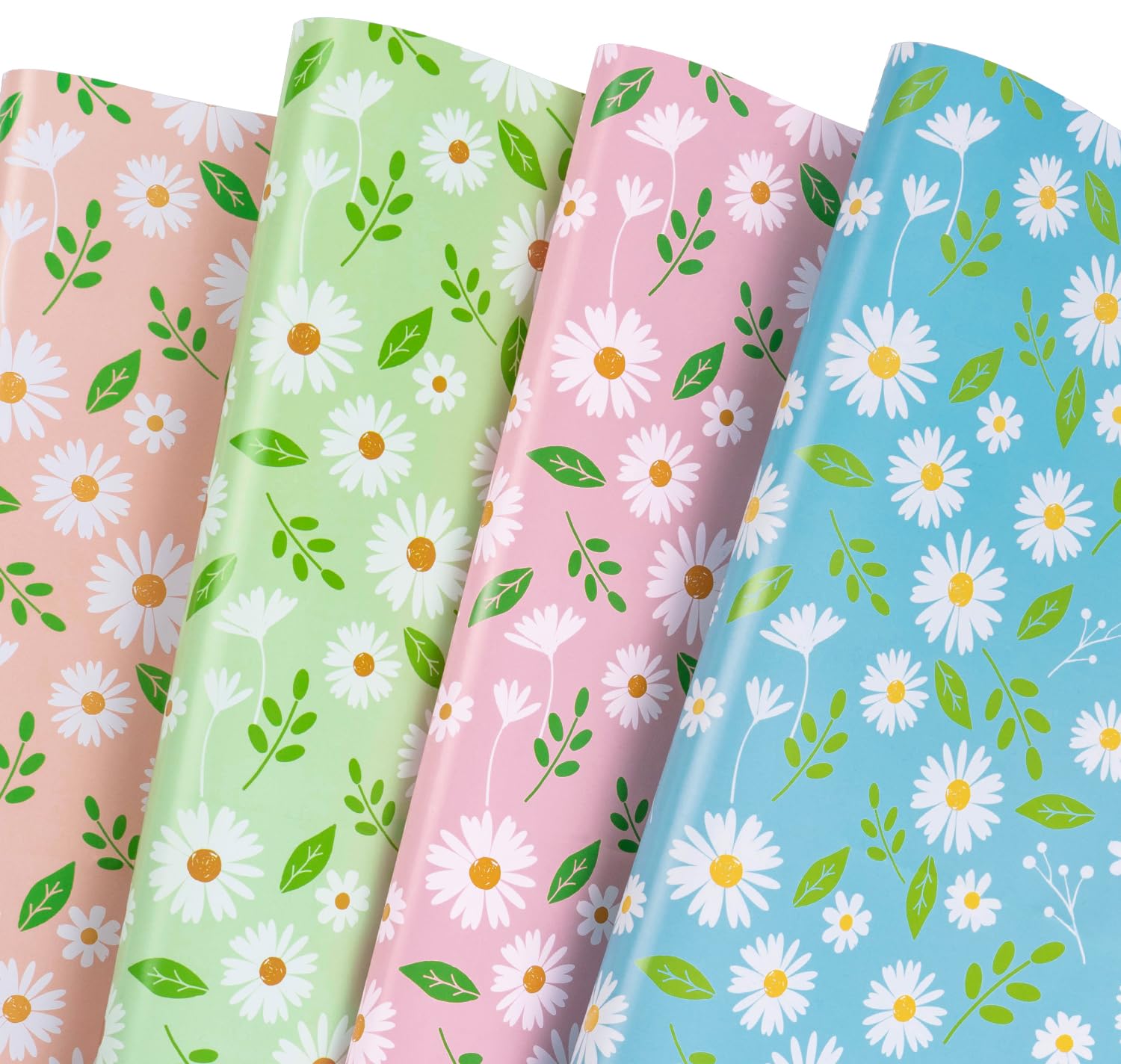 Amazon.com: WRAPAHOLIC Flower Wrapping Paper Sheet - 12 Sheets
